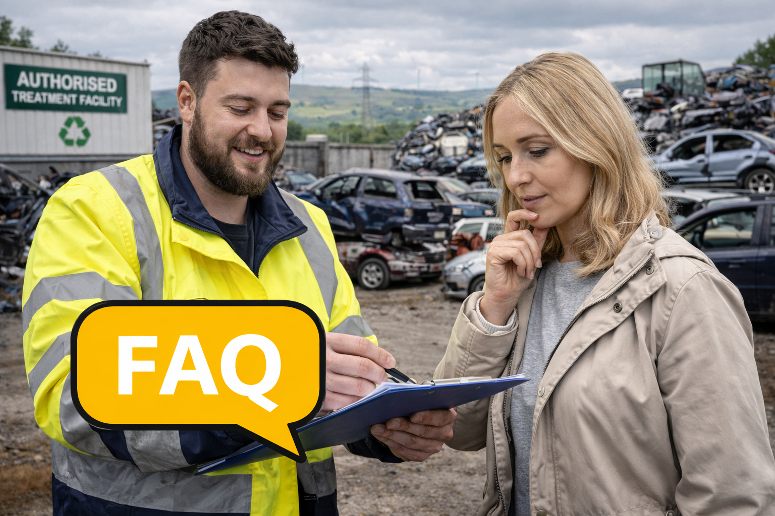 Scrap car FAQs and advice in Otley